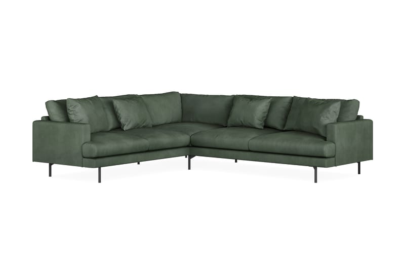 Menard 5-pers Hjørnesofa - Grøn - Møbler - Sofaer - Hjørnesofa