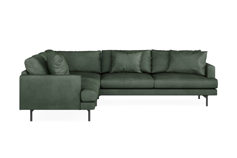 Menard 5-pers Hjørnesofa - Grøn - Møbler - Sofaer - Hjørnesofa