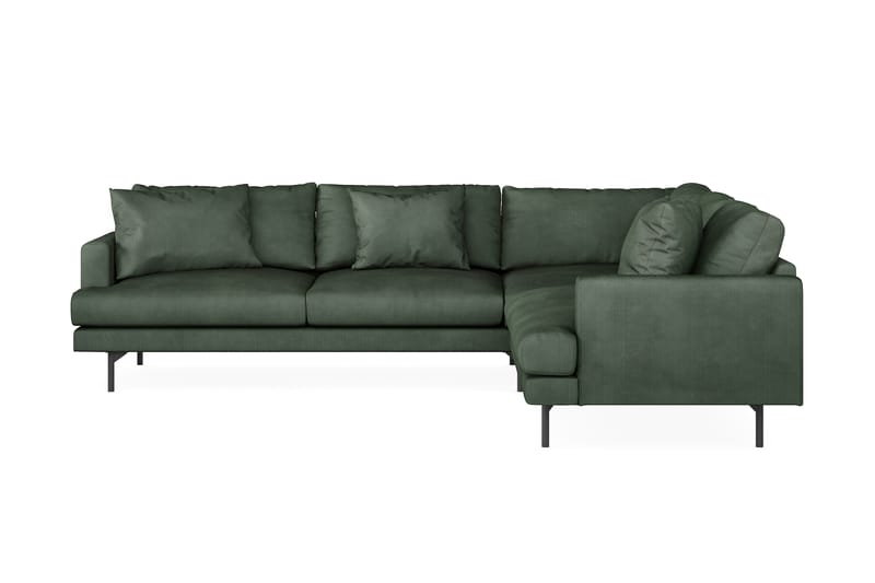 Menard 5-pers Hjørnesofa - Grøn - Møbler - Sofaer - Hjørnesofa