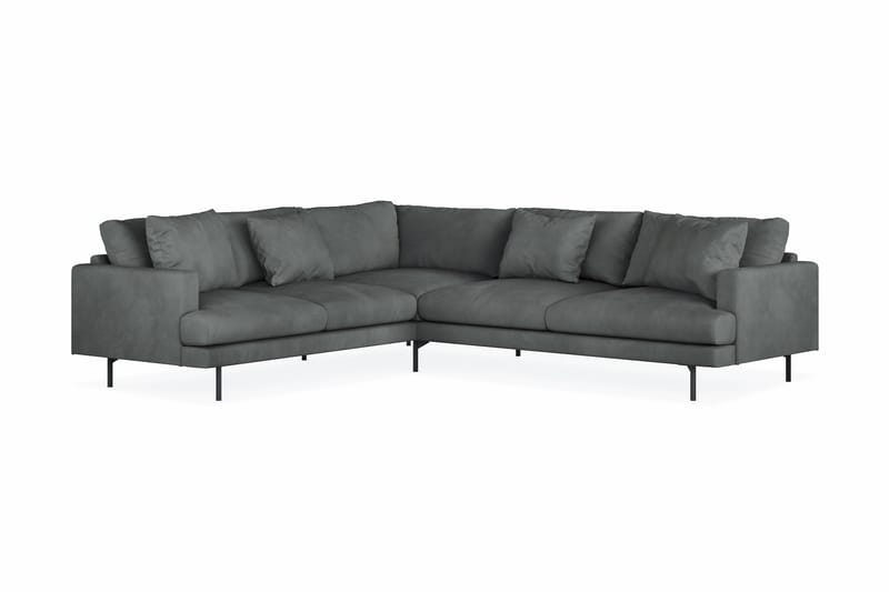 Menard 5-pers Hjørnesofa - Grå - Møbler - Sofaer - Hjørnesofa