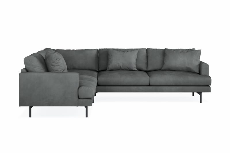 Menard 5-pers Hjørnesofa - Grå - Møbler - Sofaer - Hjørnesofa