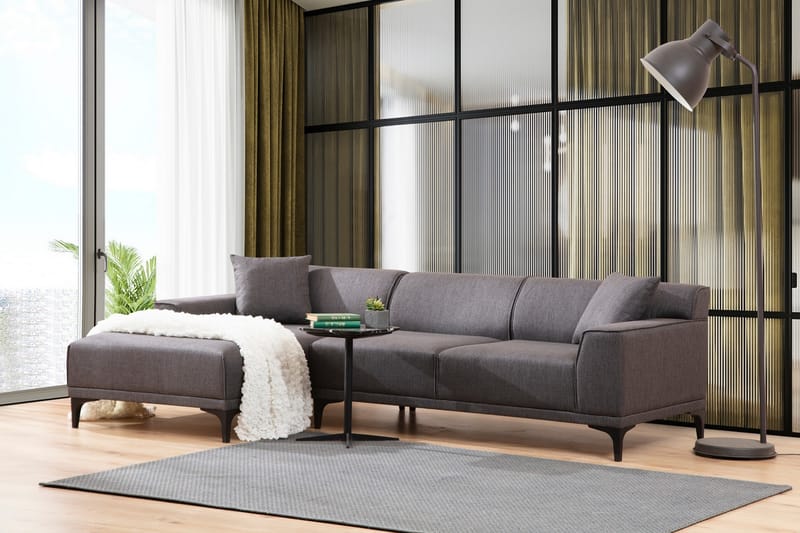 Mississauga Chaiselongsofa 3-personers - Antracit - Møbler - Sofaer - Hjørnesofa