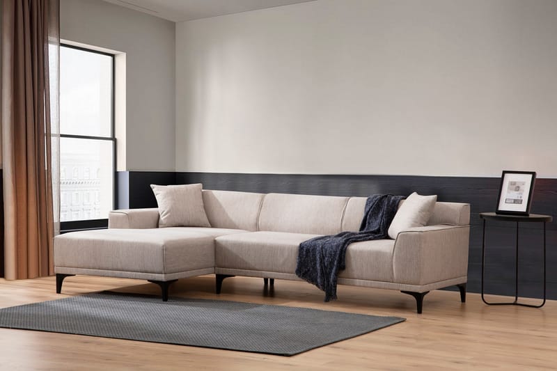 Mississauga Chaiselongsofa 3-personers - Hvid - Møbler - Sofaer - Hjørnesofa