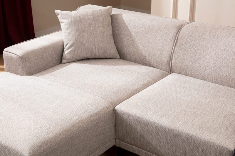 Mississauga Chaiselongsofa 3-personers - Hvid - Møbler - Sofaer - Hjørnesofa