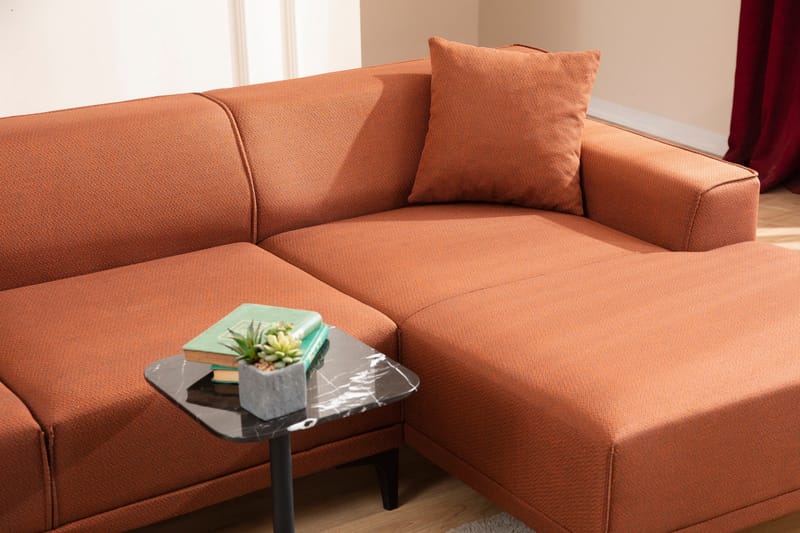 Mississauga Chaiselongsofa 3-personers - Orange - Møbler - Sofaer - Hjørnesofa