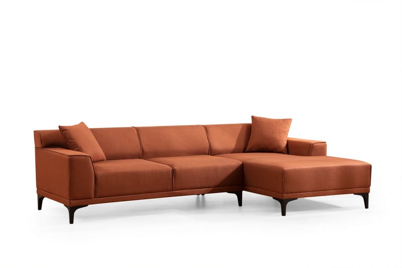 Mississauga Chaiselongsofa 3-personers - Orange - Møbler - Sofaer - Hjørnesofa