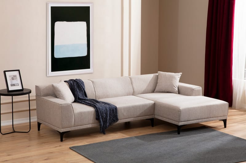 Mississauga Chaiselongsofa 3-personers - Hvid - Møbler - Sofaer - Hjørnesofa