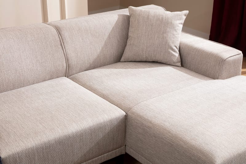 Mississauga Chaiselongsofa 3-personers - Hvid - Møbler - Sofaer - Hjørnesofa