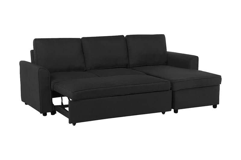 Nesna Hjørnesofa 228 cm - Sort - Hjørnesofa