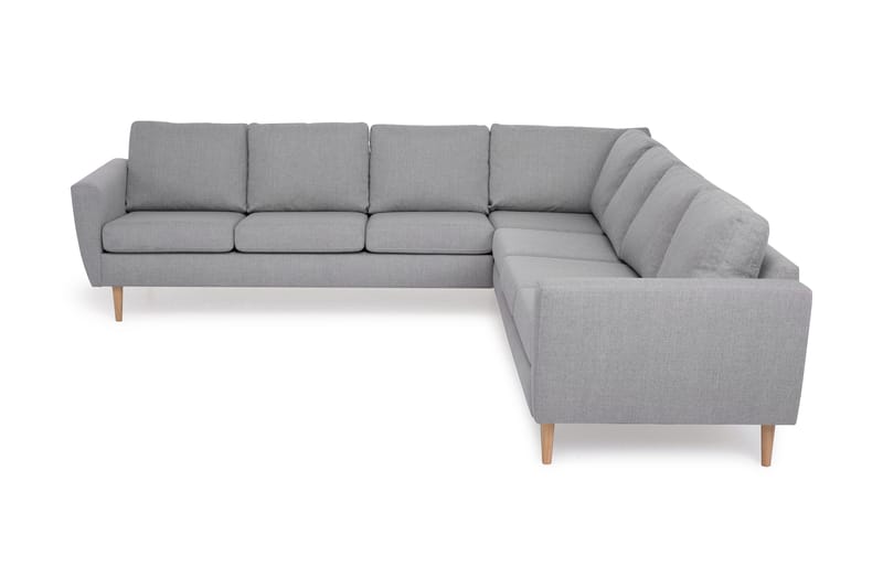 Nordic Large Hjørnesofa - Lysegrå - Møbler - Sofaer - Hjørnesofa