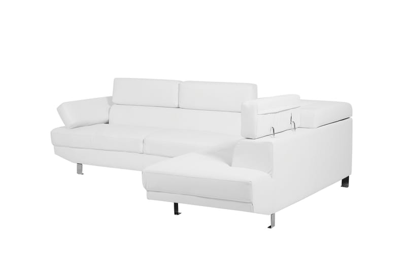 Norrea Hjørnesofa 261 cm - Hvid - Møbler - Sofaer - Hjørnesofa