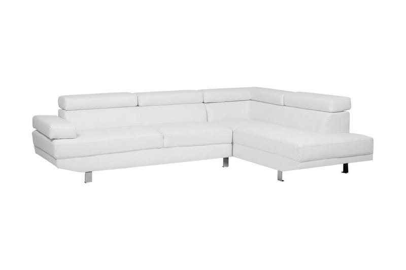 Norrea Hjørnesofa 261 cm - Hvid - Møbler - Sofaer - Hjørnesofa