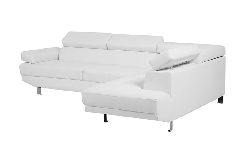 Norrea Hjørnesofa 261 cm - Hvid - Møbler - Sofaer - Hjørnesofa