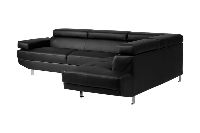 Norrea Hjørnesofa 261 cm - Sort - Møbler - Sofaer - Hjørnesofa