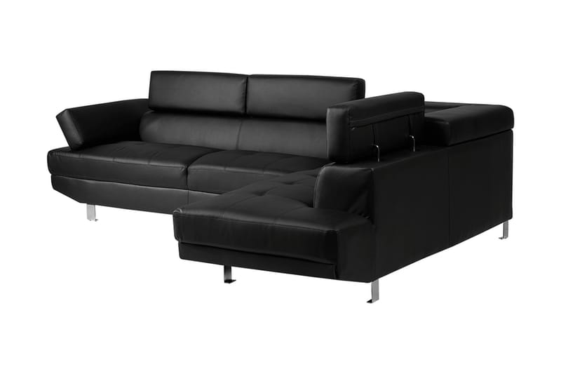 Norrea Hjørnesofa 261 cm - Sort - Møbler - Sofaer - Hjørnesofa