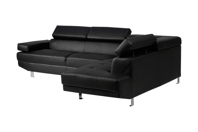 Norrea Hjørnesofa 261 cm - Sort - Hjørnesofa