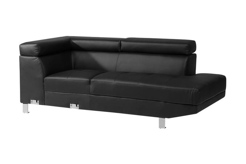 Norrea Hjørnesofa 261 cm - Sort - Møbler - Sofaer - Hjørnesofa