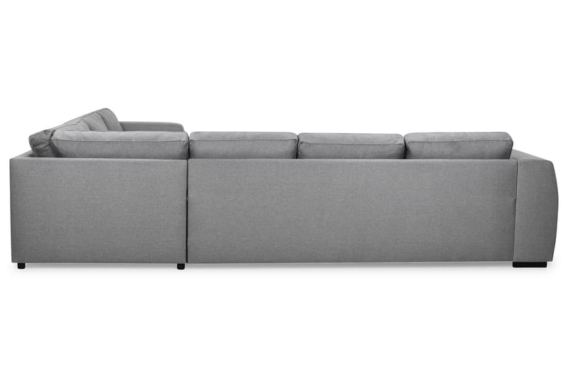 Optus Stor Hjørnesofa med Divan Vendbar 348 cm Bred - Lysegrå - Møbler - Sofaer - Hjørnesofa - Hjørnesofa med chaiselong