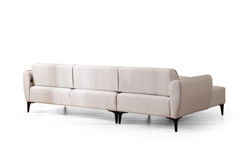 Rossland Chaiselongsofa 3-personers - Hvid - Møbler - Sofaer - Hjørnesofa