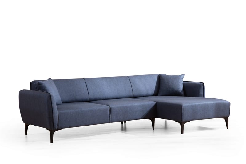 Rossland Chaiselongsofa 3-personers - Blå - Møbler - Sofaer - Hjørnesofa