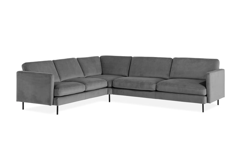 Theodine hjørnesofa Velour - Møbler - Sofaer - Hjørnesofa