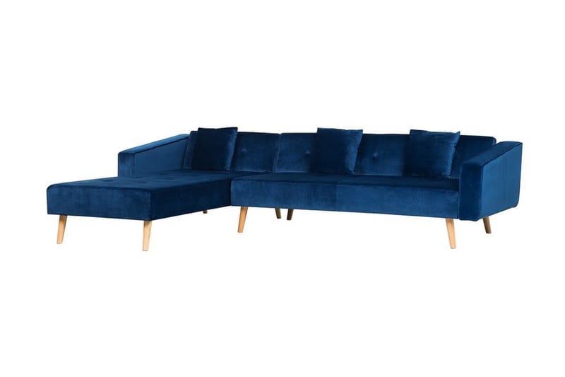 Vadso Hjørnesofa 303 cm - Blå - Møbler - Sofaer - Hjørnesofa