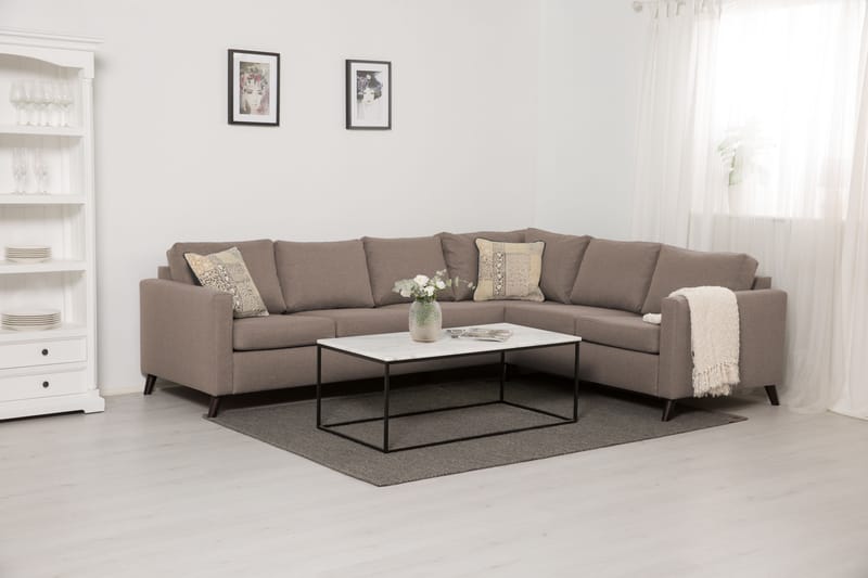 Zero Hjørnesofa Vendbar - Beige - Møbler - Sofaer - Hjørnesofa