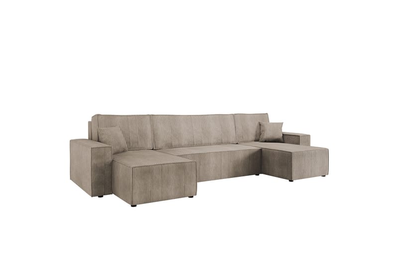 Hobson Sofa Dobbeltdivan 4-personers - Beige - Møbler - Sofaer - U Sofa