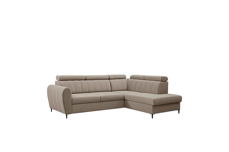 Hoffman Sofa med Chaiselong 3-personers - Beige - Møbler - Sofaer - Sofa med chaiselong