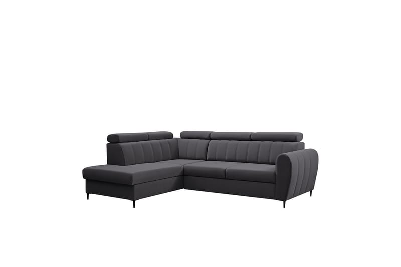 Hoffman Sofa med Chaiselong 3-personers - Grå - Møbler - Sofaer - Sofa med chaiselong