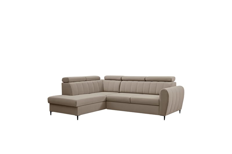 Hoffman Sofa med Chaiselong 3-personers - Beige - Møbler - Sofaer - Sofa med chaiselong