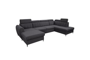 Hoffman Sofa med Chaiselong og Divan 4-personers