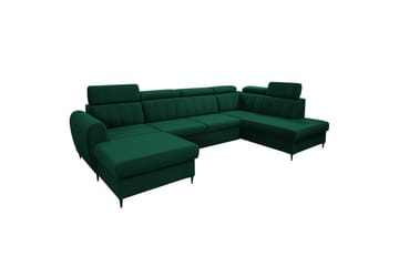 Hoffman Sofa med Chaiselong og Divan 4-personers