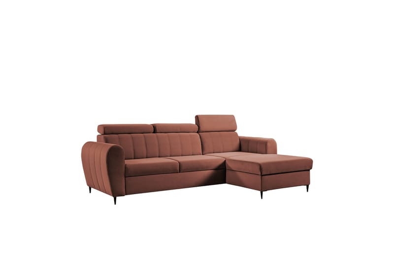 Hoffman Sofa med Divan 3-seter - Kobber - Møbler - Sofaer - Sofa med chaiselong