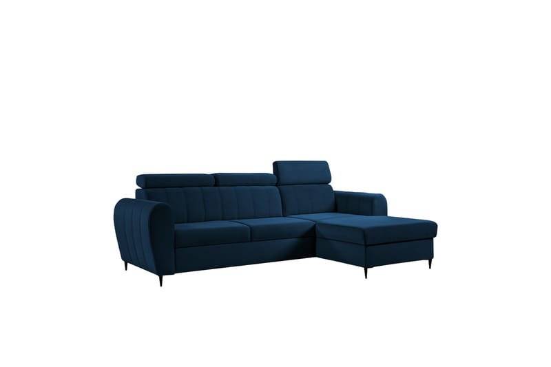 Hoffman Sofa med Divan 3-seter - Marineblå - Møbler - Sofaer - Sofa med chaiselong