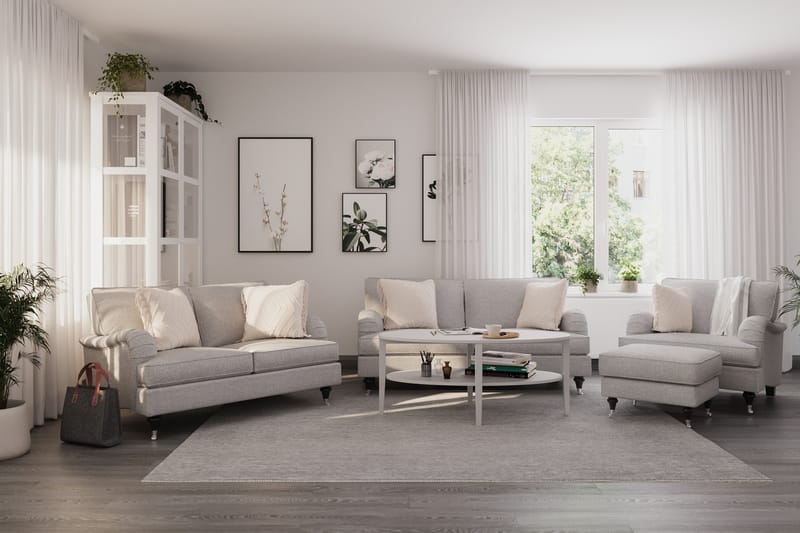 Howard Classic 2-personers Sofa - Grå - Møbler - Sofaer - Howard sofa