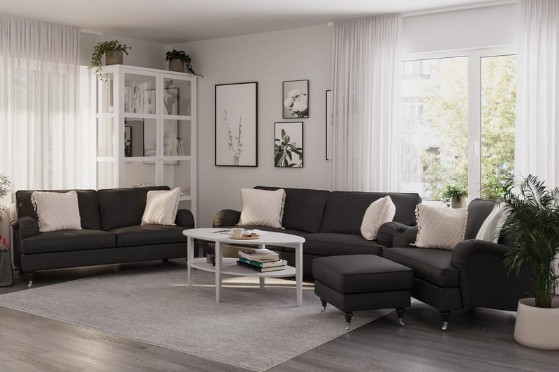 Howard Classic 3-personers Sofa - Mørkegrå - Møbler - Sofaer - Howard sofa