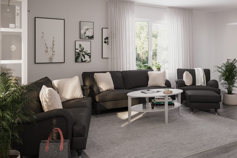 Howard Classic 3-personers Sofa - Mørkegrå - Møbler - Sofaer - Howard sofa