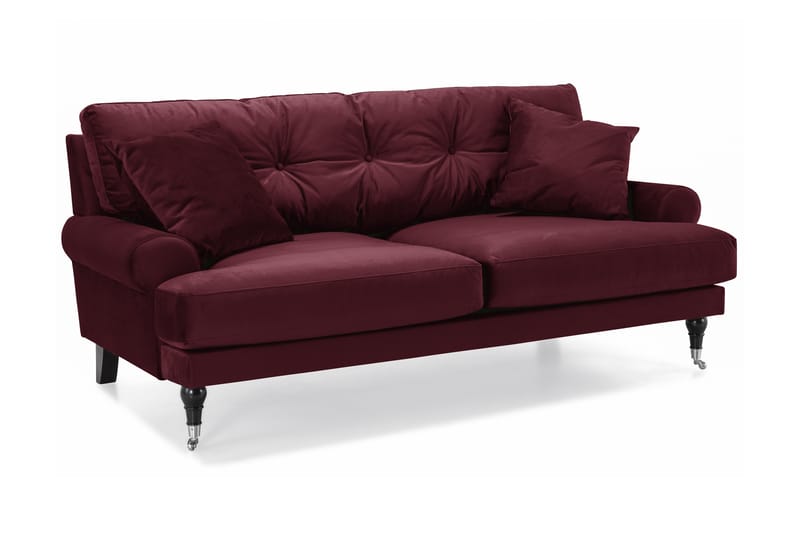 Andrew Veloursofa 2-pers - Lilla/Messing - Møbler - Sofaer - Howard sofa