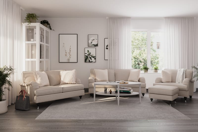 Howard Classic 2-personers Sofa - Beige - Møbler - Sofaer - Howard sofa