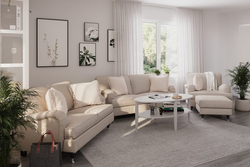 Howard Classic 2-personers Sofa - Beige - Møbler - Sofaer - Howard sofa