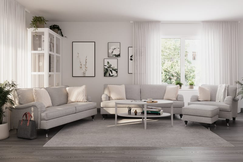 Howard Classic 3,5-personers Sofa - Grå - Møbler - Sofaer - Howard sofa