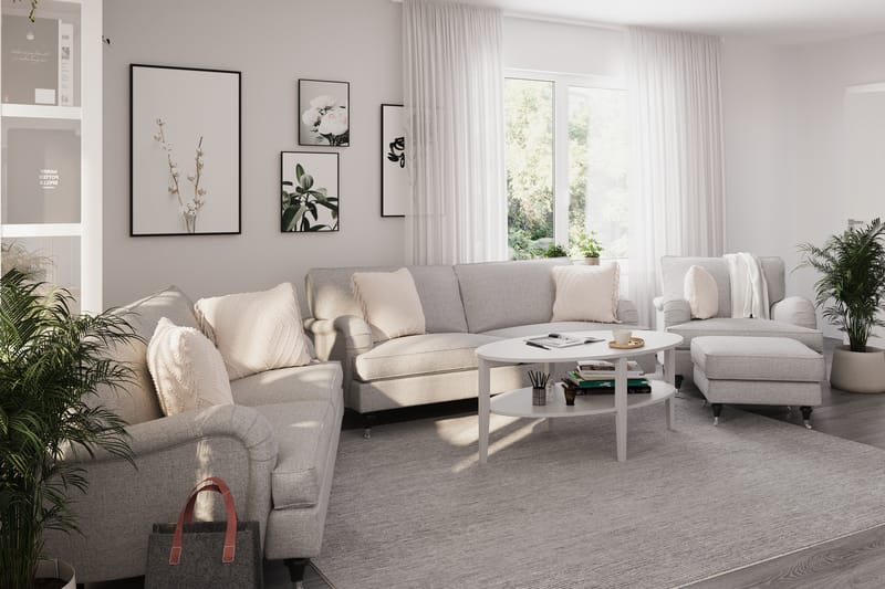 Howard Classic 3,5-personers Sofa - Grå - Møbler - Sofaer - Howard sofa