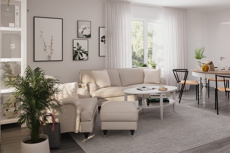 Howard Classic 3,5-personers Sofa Stof - Møbler - Sofaer - Howard sofa