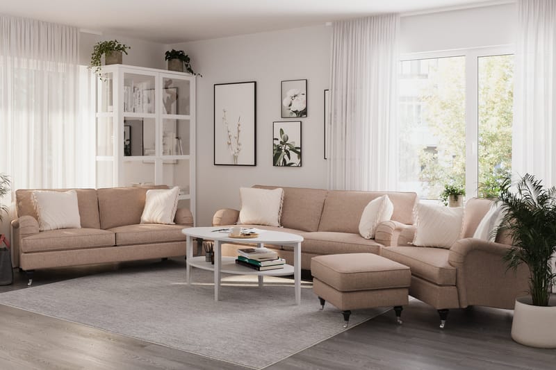 Howard Classic 3,5-personers Sofa - Mørkbeige - Møbler - Sofaer - Howard sofa