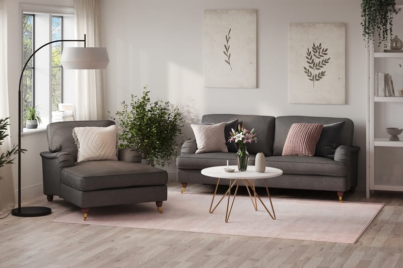 Howard Lyx 3-pers Sofa - Mørkegrå - Møbler - Sofaer - Howard sofa