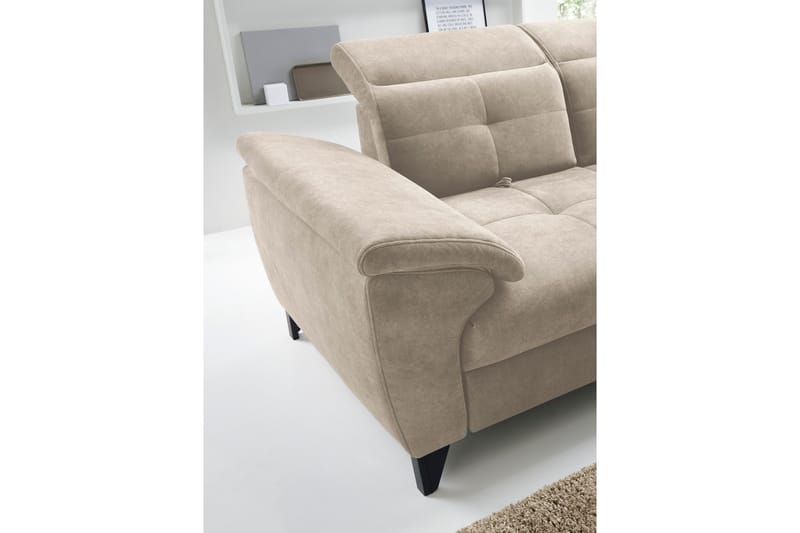 Inferne 5-personers Sofa med Chaiselong - Beige - Møbler - Sofaer - Sofa med chaiselong