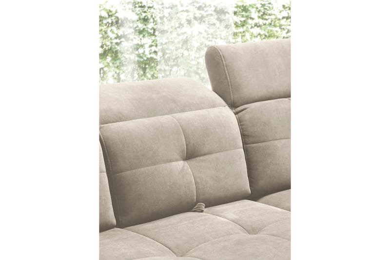 Inferne 5-personers Sofa med Chaiselong - Beige - Møbler - Sofaer - Sofa med chaiselong