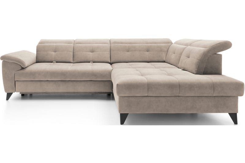 Inferne 5-personers Sofa med Chaiselong - Beige - Møbler - Sofaer - Sofa med chaiselong