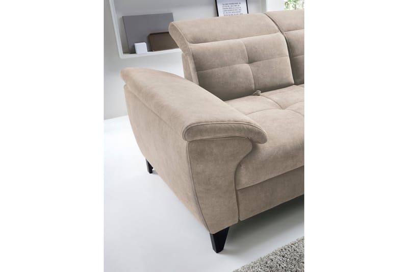 Inferne 5-personers Sofa med Chaiselong - Beige - Møbler - Sofaer - Sofa med chaiselong